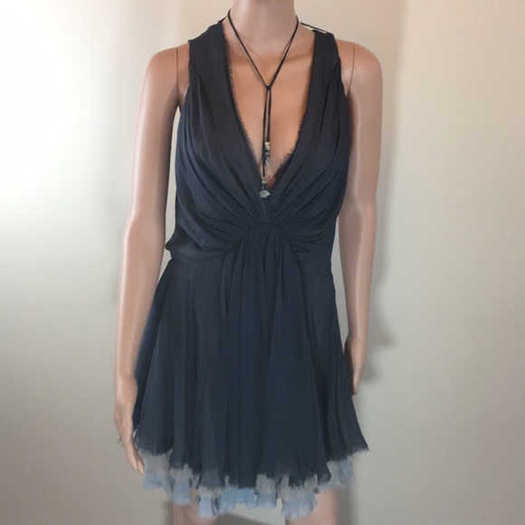 Gorgeous LaROK silk dress, Size M - Picture 6 of 6